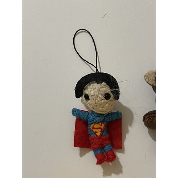 Lot Of 6 Cloth‎ Yarn Toy Superman Lion Carters Puppet Minnie Ty Baby Lilo Stitch - Picture 3 of 7